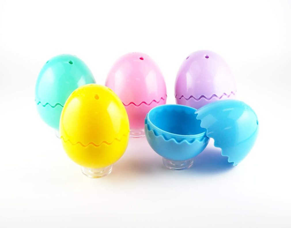 Easter Egg Poppin’ Egg-shaped Capsules