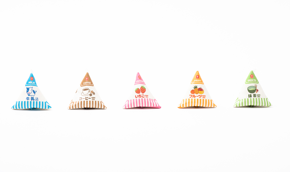 Capsule Toys – Triangular Milk Pack Pouches