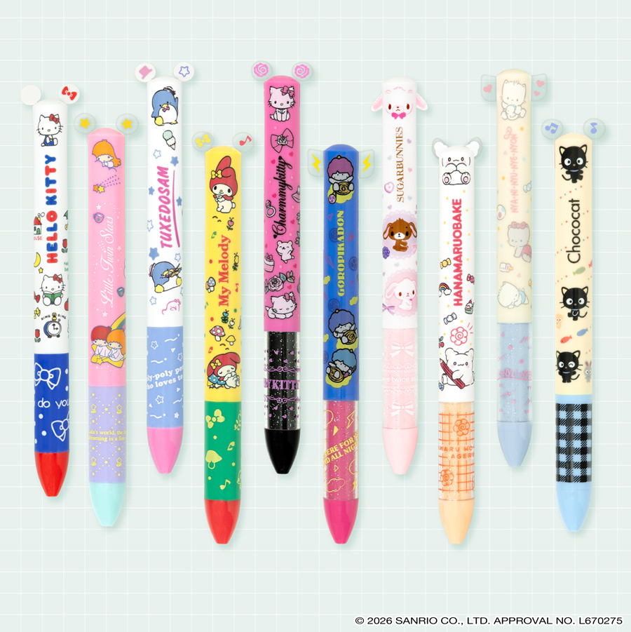 mimiペンシリーズ「サンリオキャラクターズ」