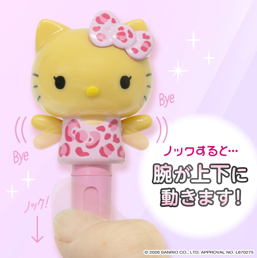 バイバイアクションペン ハローキティ ギャルシリーズ ギャルキティ_説明